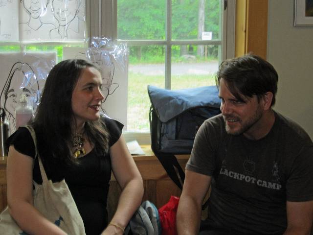  Emily with Todd.  Todd was a good new find for Swing week, and our neighbor up on 